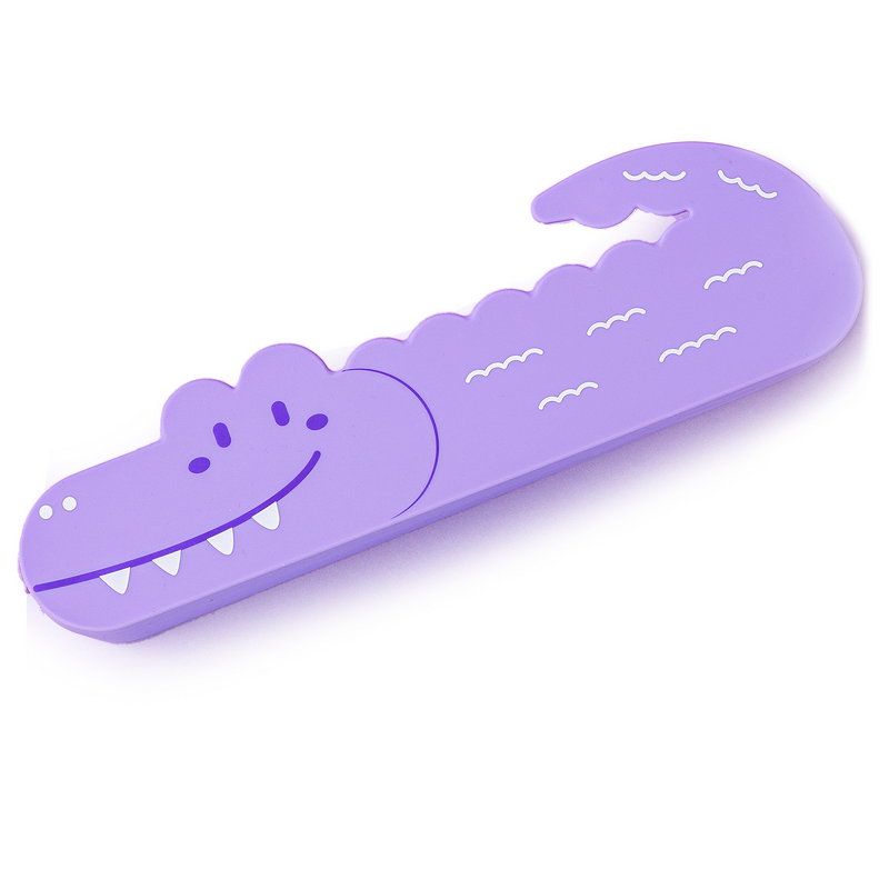 Pencil Case Manufacturer - New Silicone Cute Tooth Crocodile Type