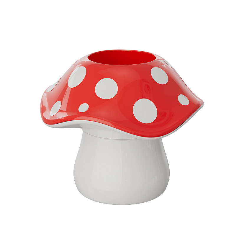 Storage Box Manufacturer - Plastic Mushroom Desktop Pen & Brush Holder