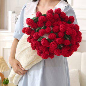 Bouquet Blanket Manufacturer - Pastoral Style Fashion Handmade Sofa Gift