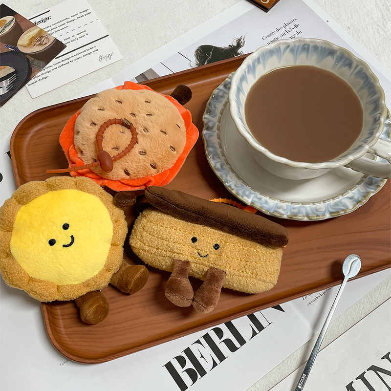 Plush Pendant Manufacturer - Simulation Food Series Afternoon Tea Doll