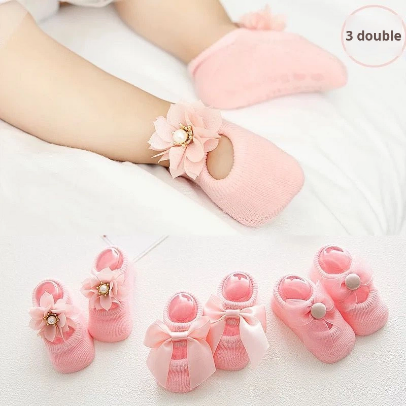 Baby Floor Socks Manufacturer - Cotton Non-Slip Soft Bottom Indoor
