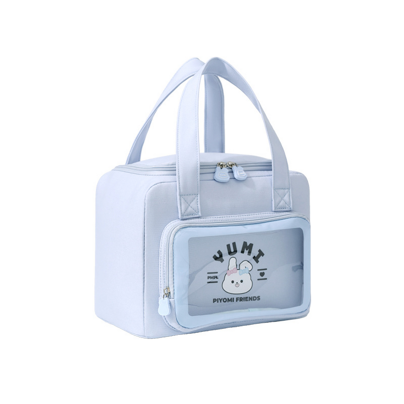 Lunch Box Bag Manufacturer - Cartoon Rabbit Logo Aluminum Foil Insulation