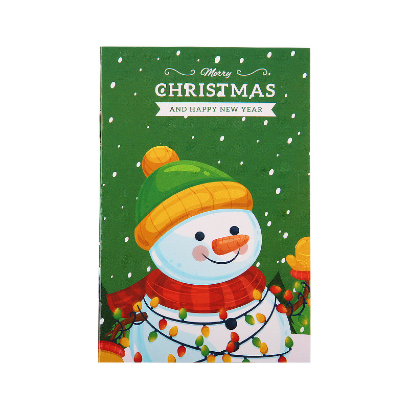 Notebook Manufacturer - Small A3 Cartoon Christmas Printed Pocket