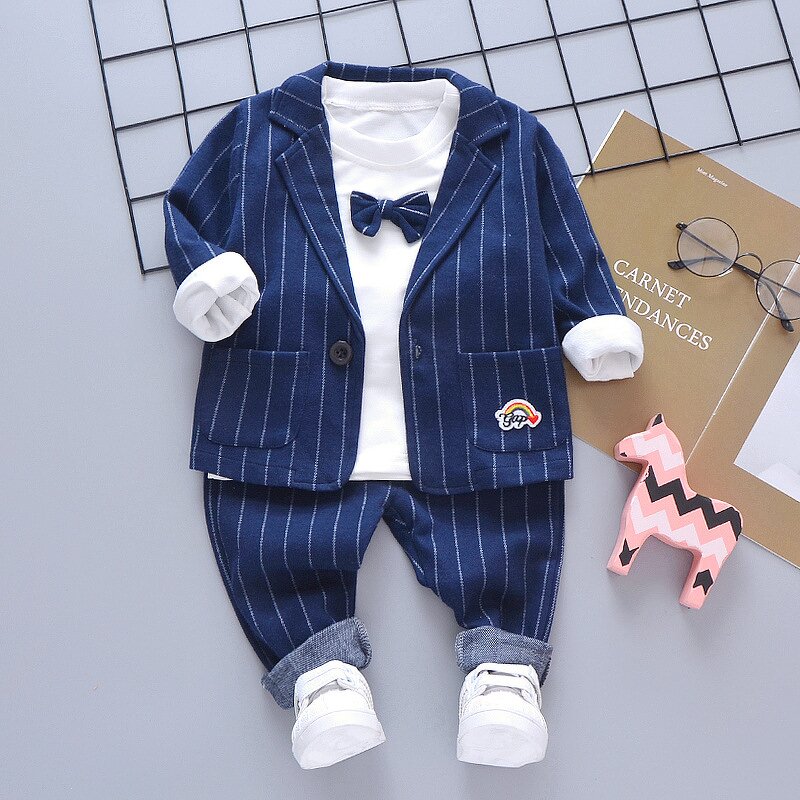 Children's Suit Manufacturer - Boy's Formal Three-Piece Long Sleeve