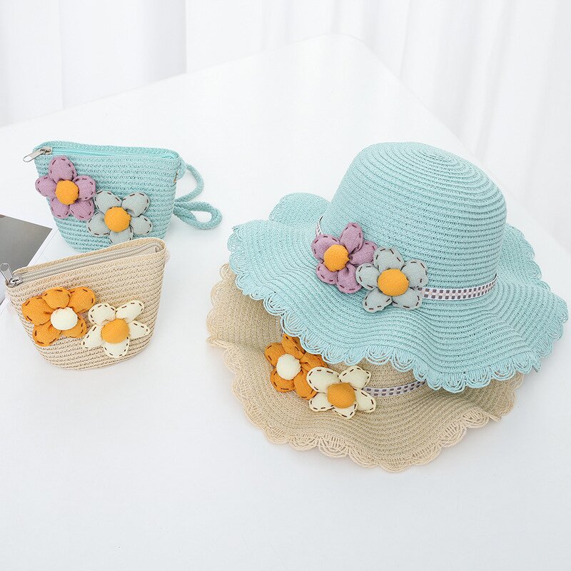 Sun Hat Set Manufacturer - Women's Big-Brimmed Sunscreen Beach Bag