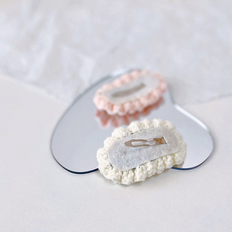 Hairpin Manufacturer - Plush Star Cute Girl Heart pink Bangs Clip