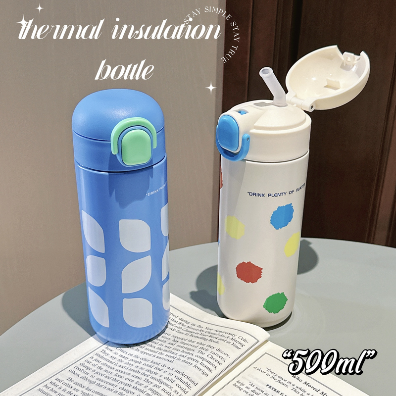 Stainless Steel Cup Manufacturer - Vacuum Insulated Straw Portable Pop-up