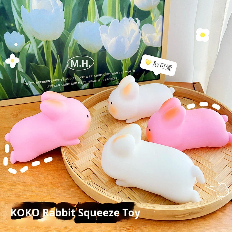 Squeeze Toy Manufacturer - Cute Coco Rabbit EVA Material Stress Relief