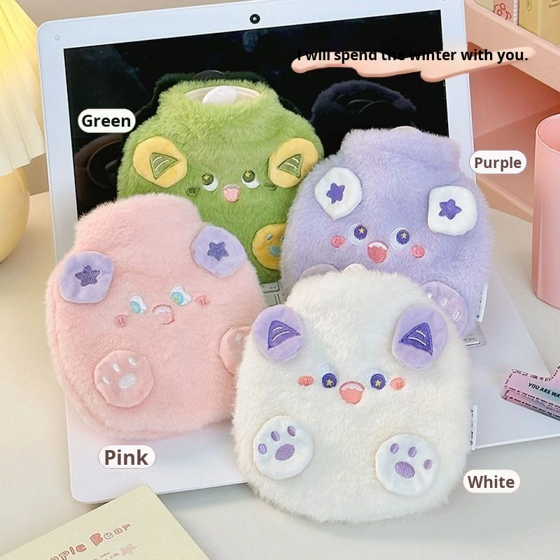 Hot Water Bottle Manufacturer - Cute Little Monster PVC High-density Student