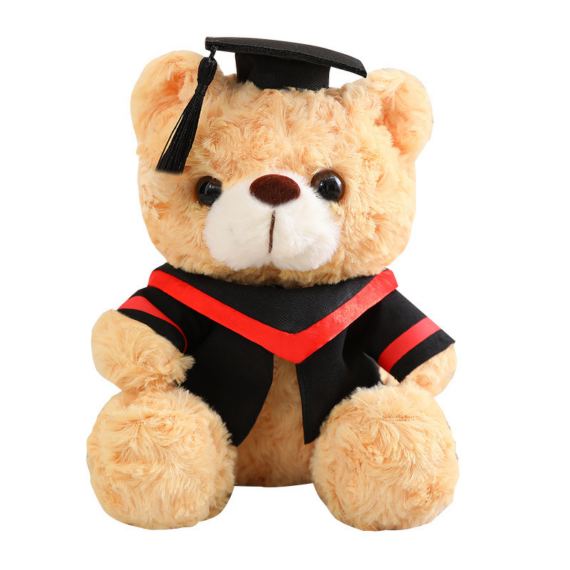 Teddy Bear Doll Manufacturer - Academic Uniform Customized Logo Graduation Gift