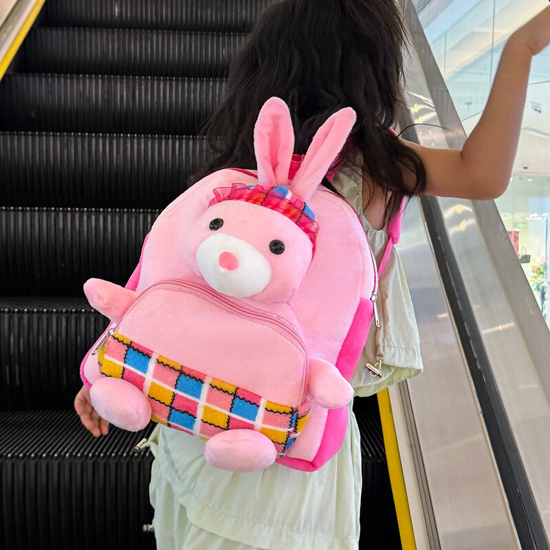 Plush Backpack Manufacturer - Waterproof Forest Animal Cartoon for Children