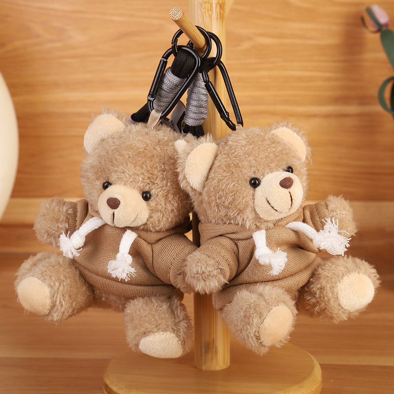 Plush Keychain Manufacturer - Cute Cotton Bear Doll Bag Pendant