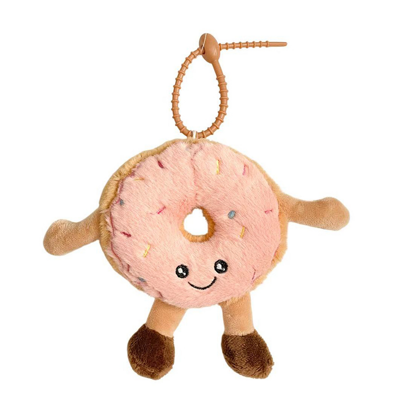 Plush Keychain Manufacturer - Cute Donut French Dessert Heart Bag Charm