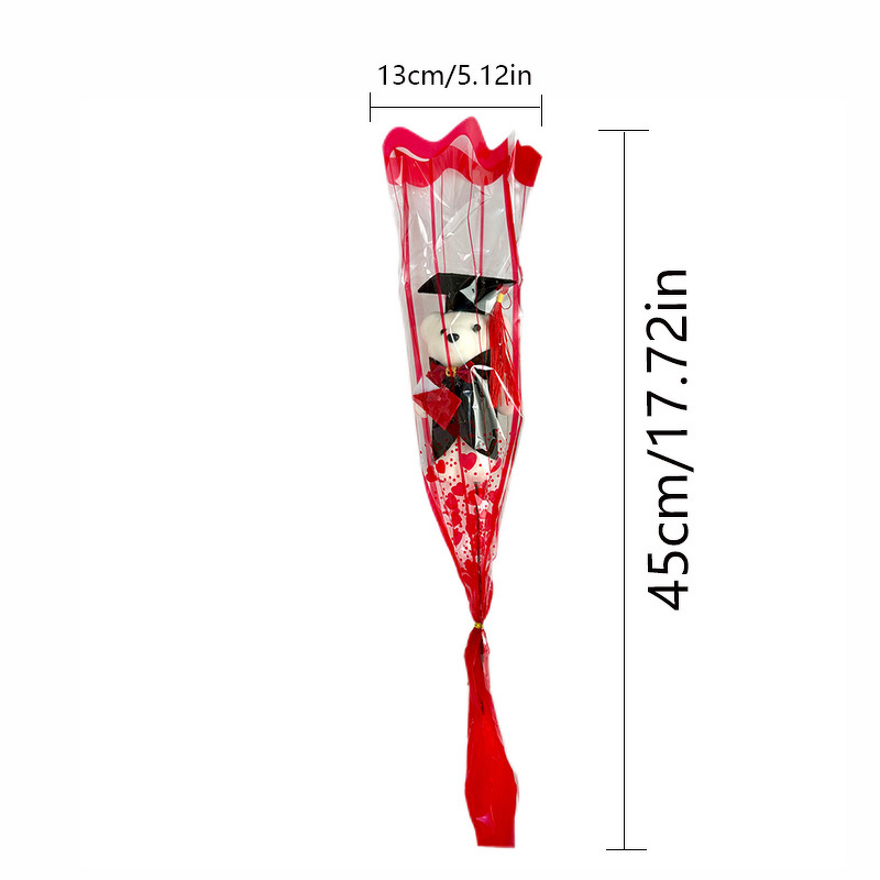 Floral Bouquet Manufacturer - Single Doctor Bear Small DIY Flocking