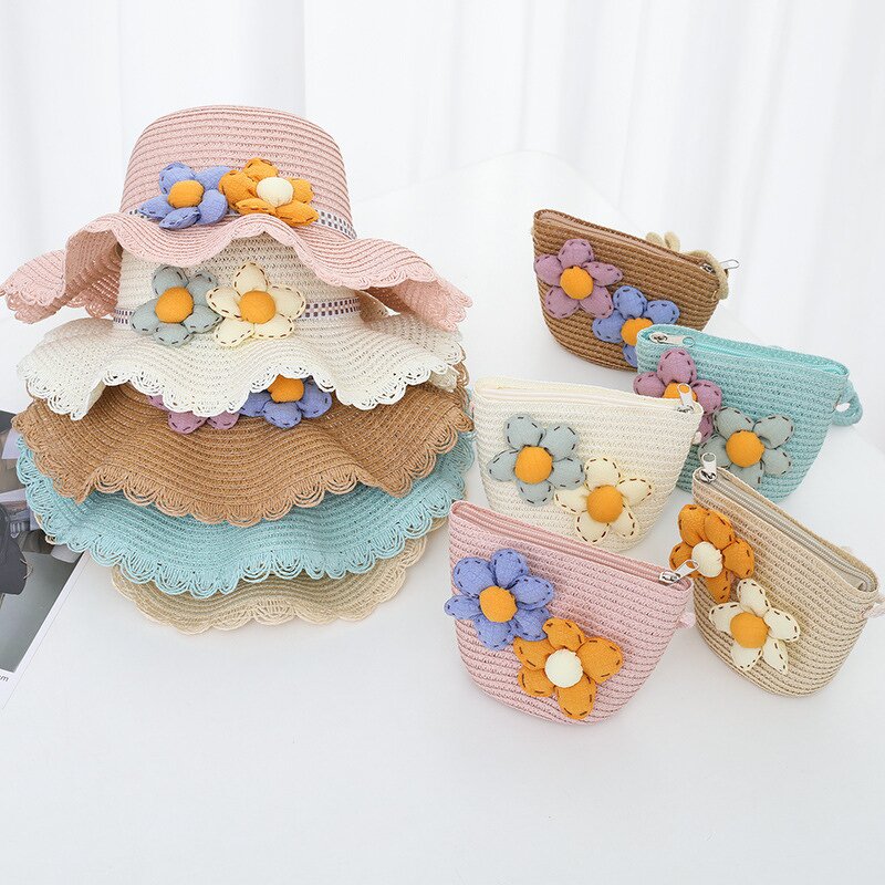 Sun Hat Set Manufacturer - Women's Big-Brimmed Sunscreen Beach Bag