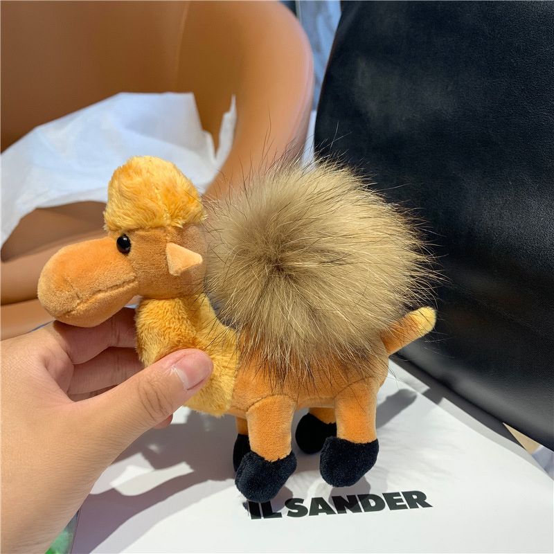 Bag Pendant Manufacturer - Creative Raccoon Fur Ball Little Camel