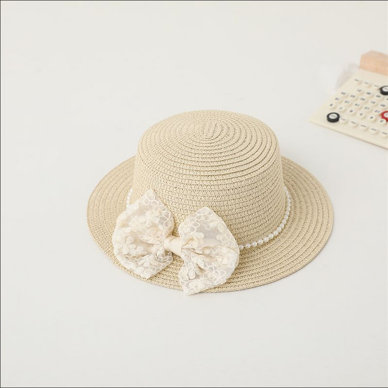 Beanie Hat Manufacturer - Summer Stylish Lace Princess Flat-Top Sun Protection