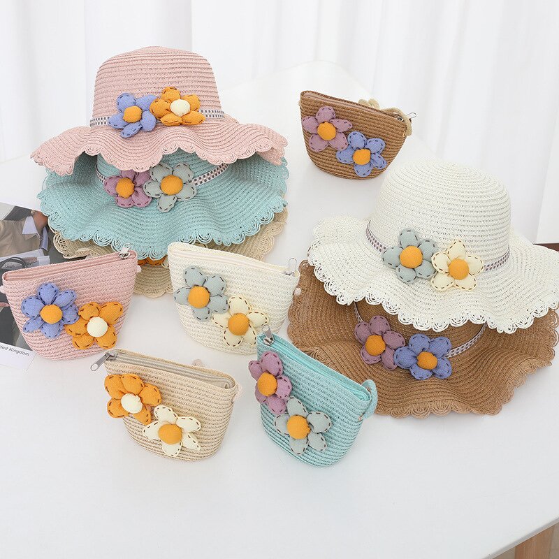 Sun Hat Set Manufacturer - Women's Big-Brimmed Sunscreen Beach Bag