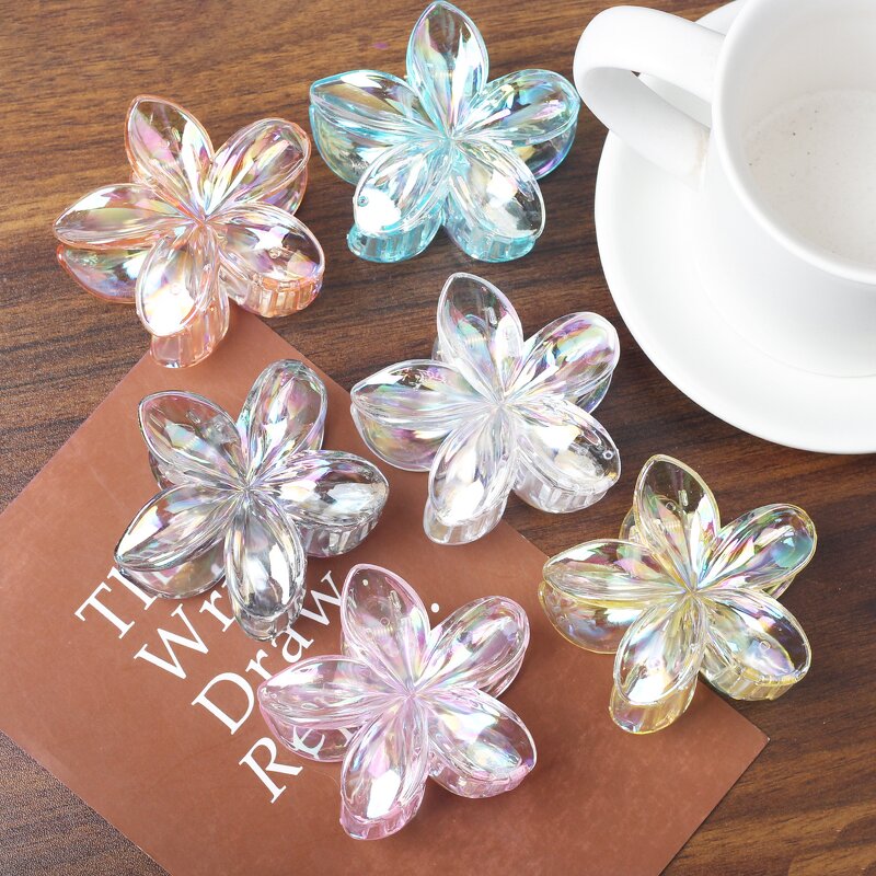 Hair Accessories Manufacturer - Summer Sweet Powder Cream Grab Clip Shark