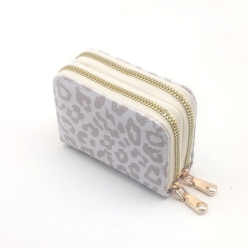 Card Holder Manufacturer - Cork Flower Pattern Women's Large Capacity