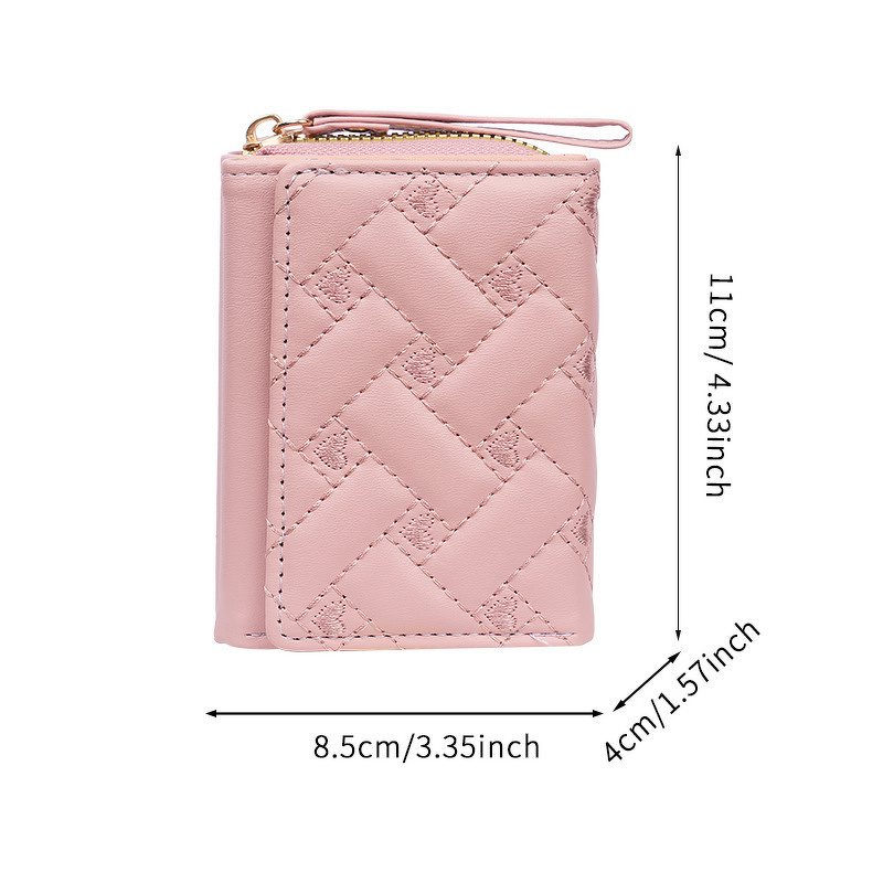 Wallet Manufacturer - Women's Multi Card Slot Money Clip PU Coin Purse