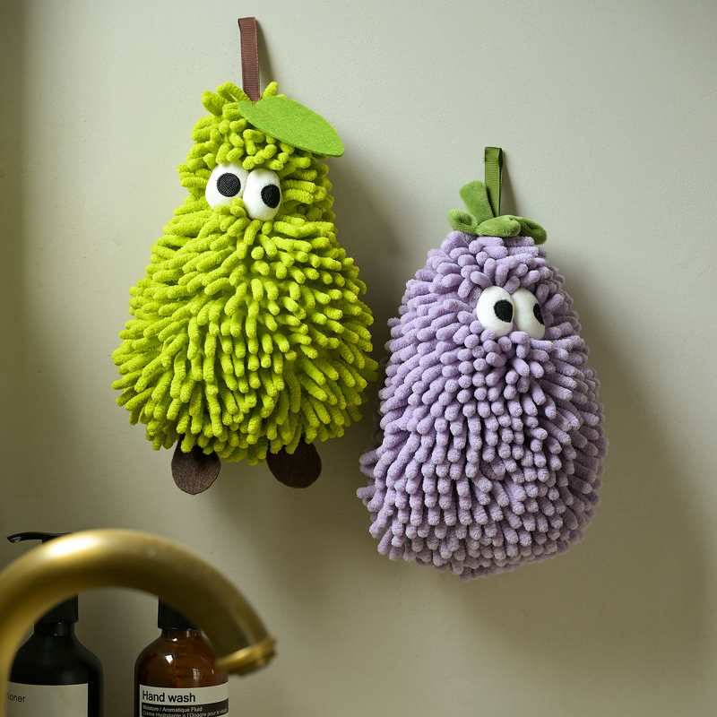 Children's Hand Towel Manufacturer - Cute Fruit Cartoon Thickened for Bathroom