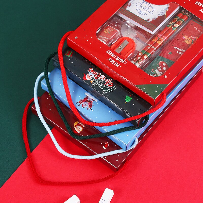 Christmas Stationery Set Manufacturer - 6-Piece for Primary School Students