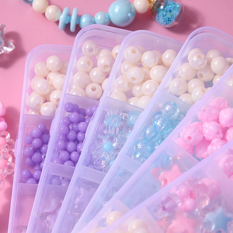 Educational Toys Manufacturer - DIY Beaded Hand-made Bracelet Necklace for Girls