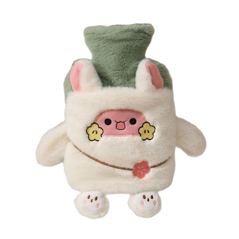 Hot Water Bottle Manufacturer - 1000ML PVC Cartoon Cat Chicken Plush with Covers