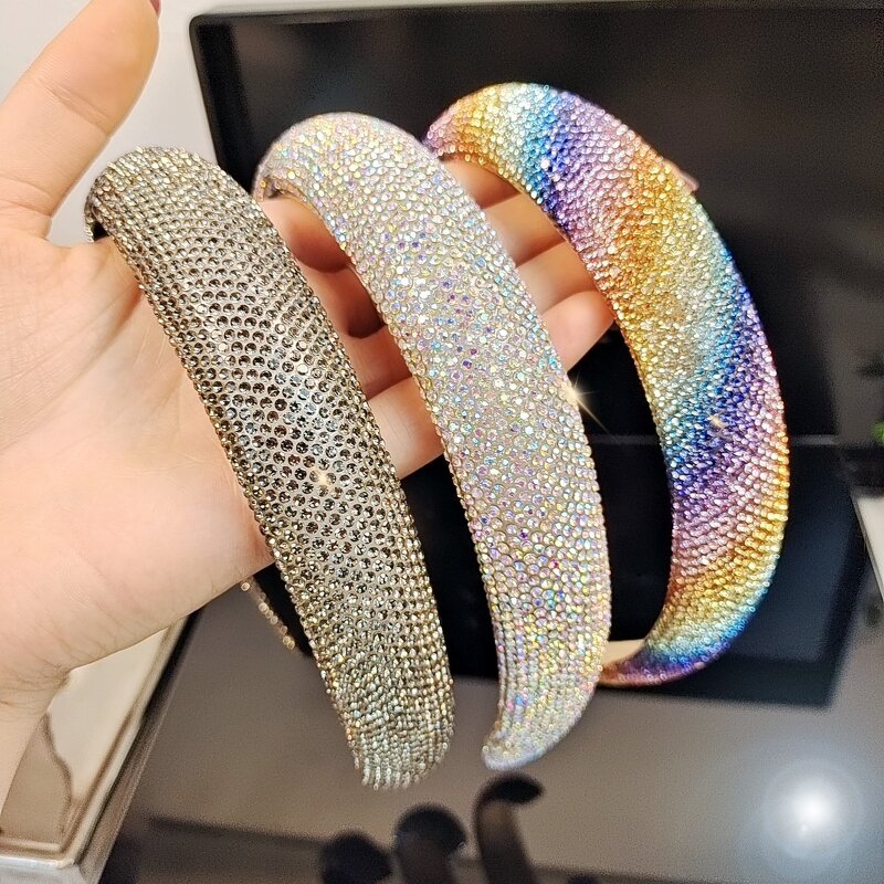 Headbands Manufacturer - Finestyle Rainbow Sweet Sequin Printed Heart Mermaid