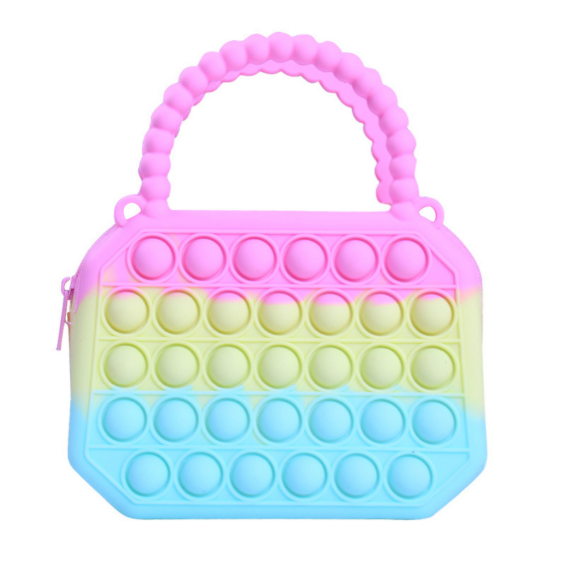 Silicone Bag Manufacturer - Decompression Bubble Toy Children's Coin Purse
