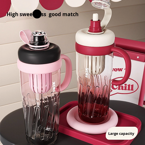 Straw Cup Manufacturer - Large Capacity PC High Temperature Resistant