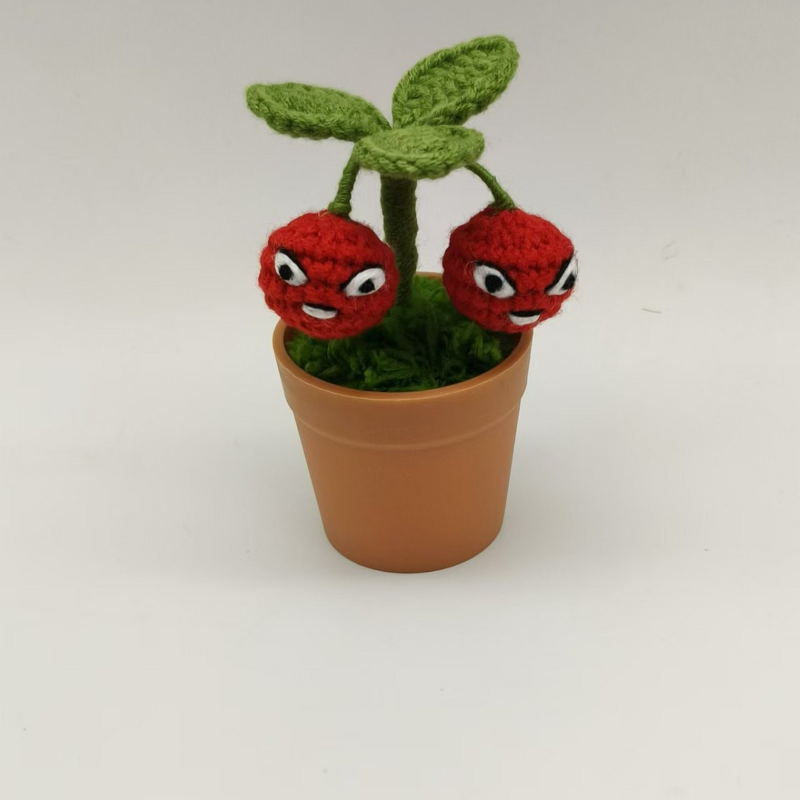 Crochet Potted Plant Manufacturer - Handmade Mini Sunflower Yarn Minimalist