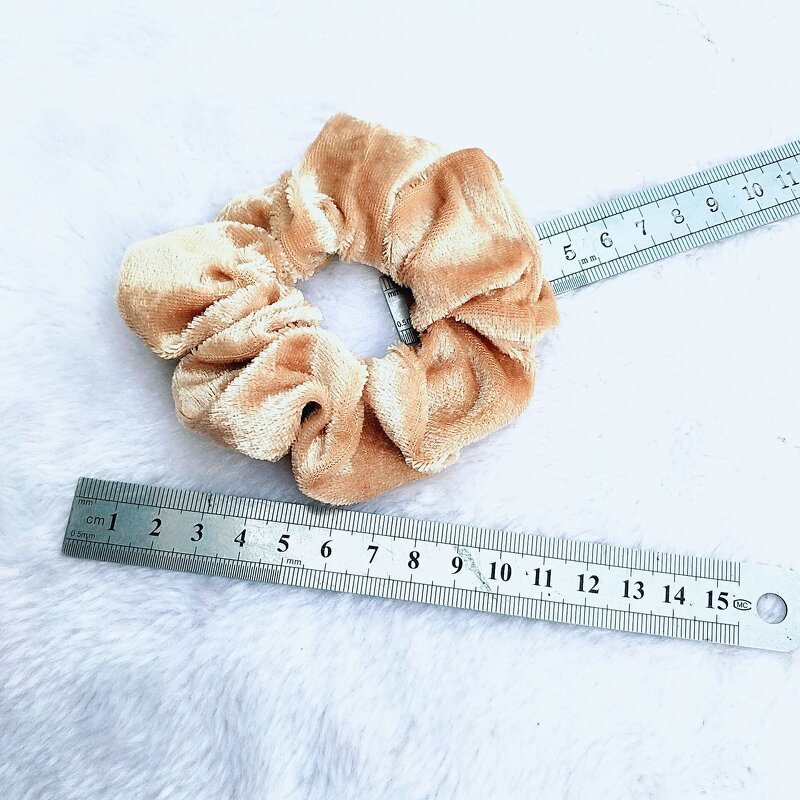 Hair Band Set Manufacturer - Kids Elastic Large Bow Velvet Fabric Bundle