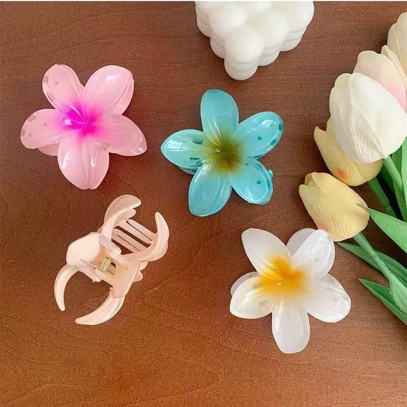 Hairpin Manufacturer - 8cm Hawaiian Egg Flower Shark Design for Baby