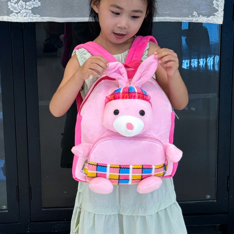 Plush Backpack Manufacturer - Waterproof Forest Animal Cartoon for Children