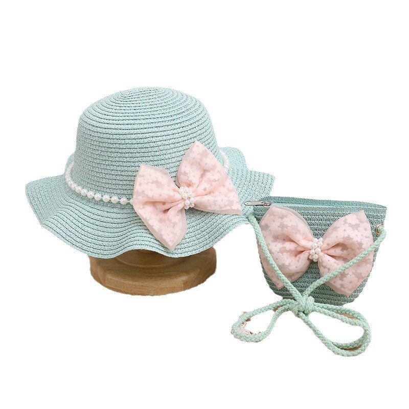 Sun Visor Hat Manufacturer - Cute Summer Princess Baby Girl's Thin Straw