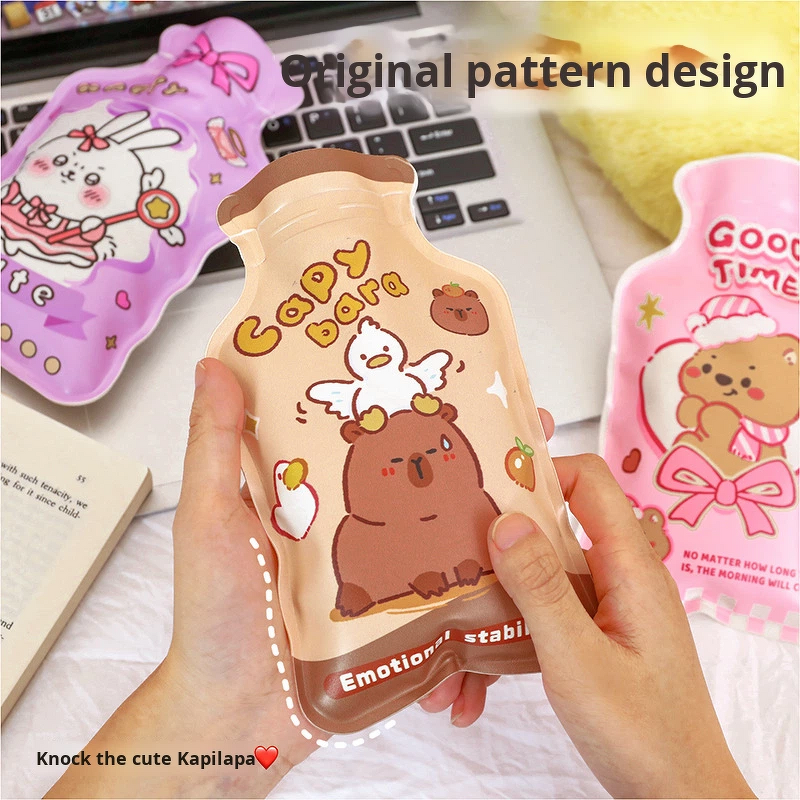 Hot Water Bottle Manufacturer - Cartoon High-density PVC Portable Hand Warmer