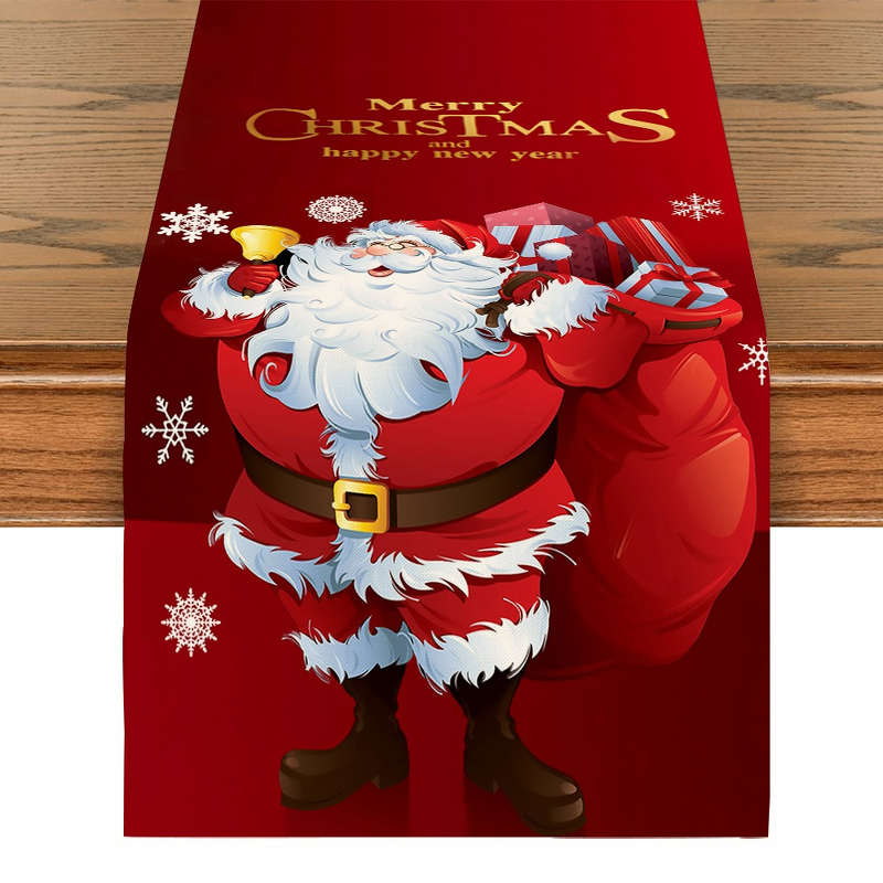 Table Runner Manufacturer - Eco-Friendly Christmas Polyester Cotton Print
