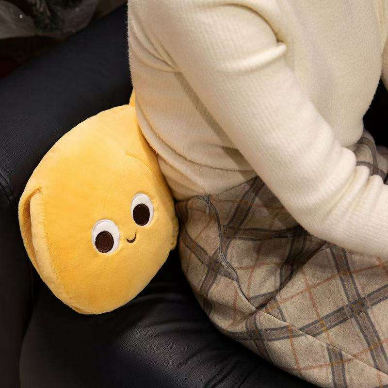 Hot Water Bottle Manufacturer - Winter High-density PVC Minimalist Pillow Hand Warmer