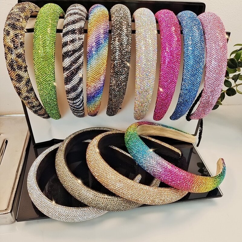 Headbands Manufacturer - Finestyle Rainbow Sweet Sequin Printed Heart Mermaid