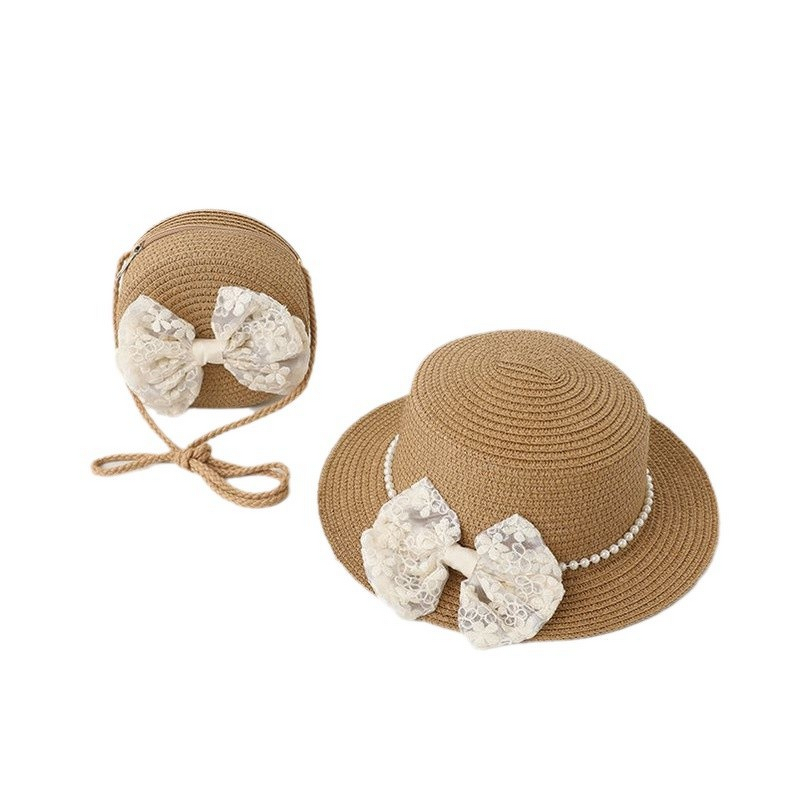 Beanie Hat Manufacturer - Summer Stylish Lace Princess Flat-Top Sun Protection