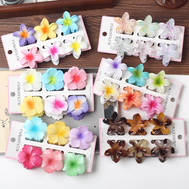 Hairpin Manufacturer - European American Egg Flower Shark Clip Wedding