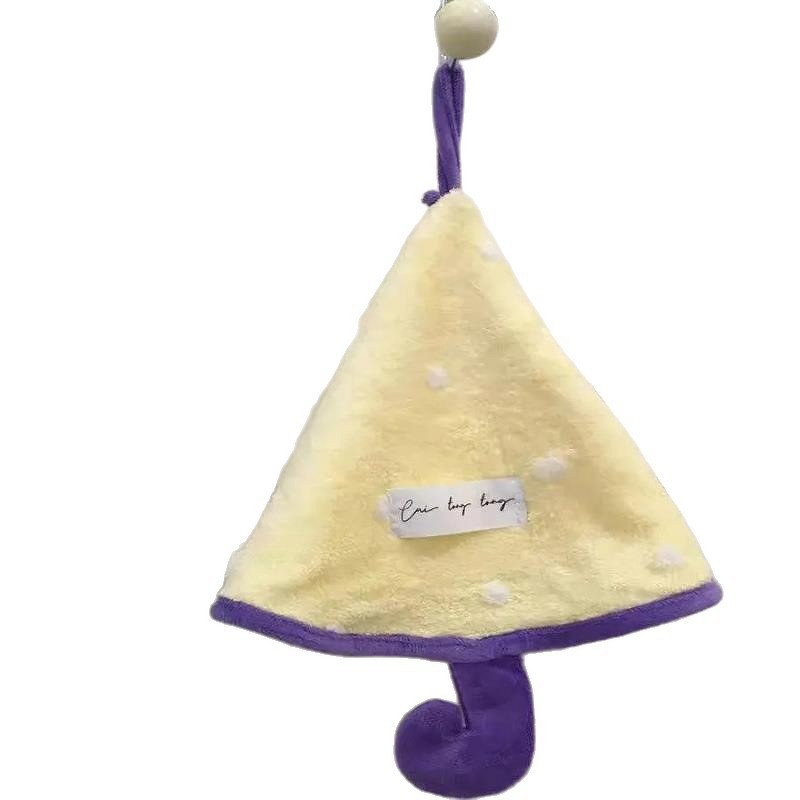 Hand Towel Manufacturer - 2025 Small Umbrella Hanging Cute Bathroom Coral Fleece