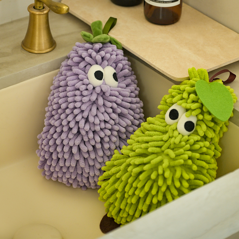 Children's Hand Towel Manufacturer - Cute Fruit Cartoon Thickened for Bathroom
