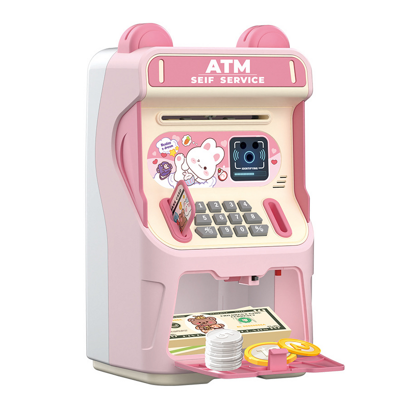 Piggy Bank Manufacturer - Children ATM with Acoustooptic Sound Effect