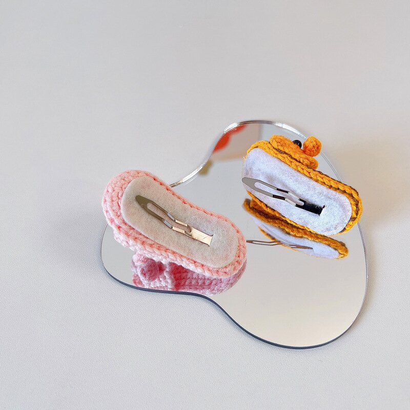 Hair Clip Manufacturer - Custom Yarn Knitting Animal Bobby Pin for Girls
