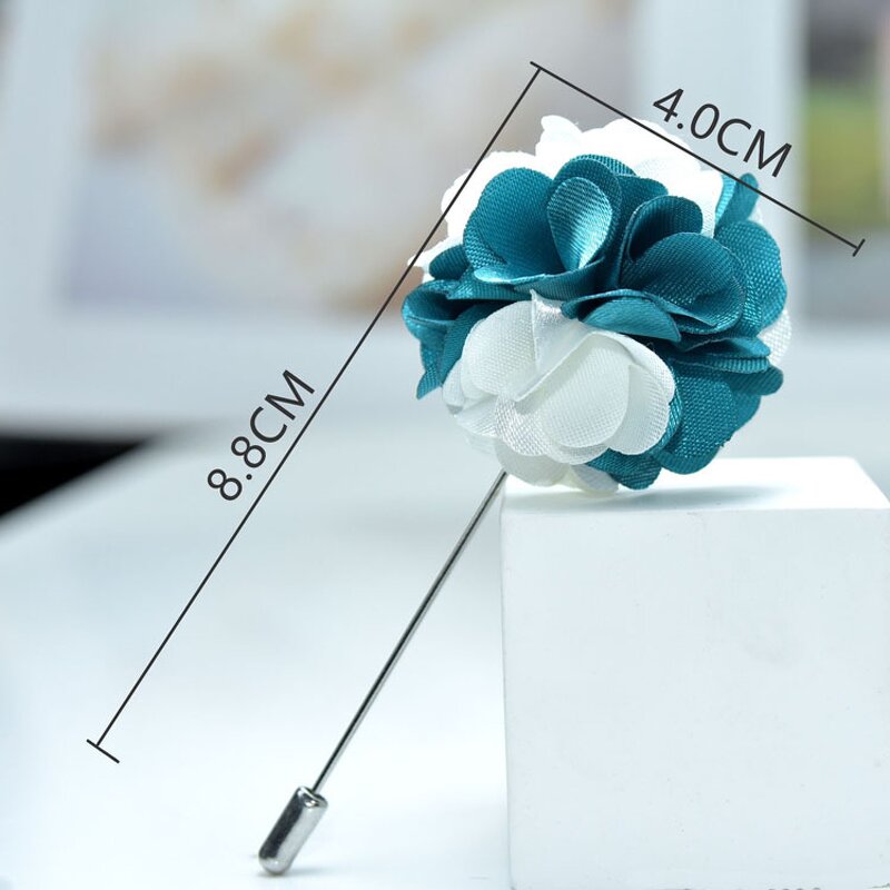 Brooches Manufacturer - Fashionable Hijab Pins Customize Wedding Corsage Flower