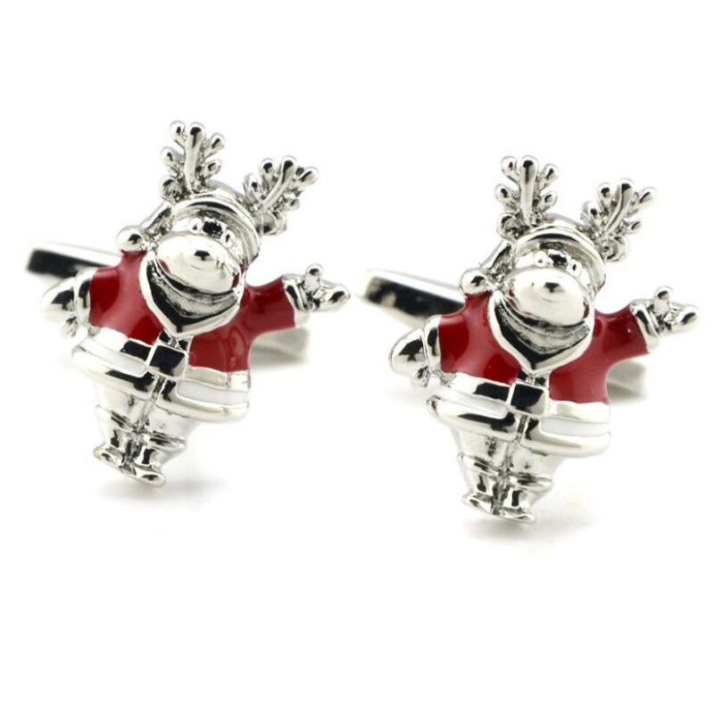 Christmas Cufflinks Manufacturer - Wholesale Funny Elk Deer for Men