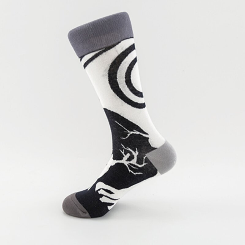 Socks Manufacturer - Unisex Novelty Custom Logo Packaging Different Kinds Colorful